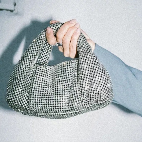 Stuart Weitzman Crystal mini Moda bag NWB - Picture 4 of 8